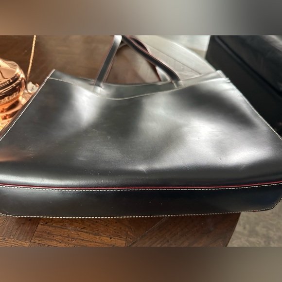 Lodis Bags Lodis Audrey Laptop Leather Black Computer Bag Briefcase